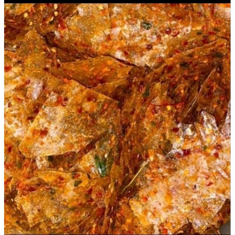 

kripik kaca pedas daun jeruk terlezat 1kg