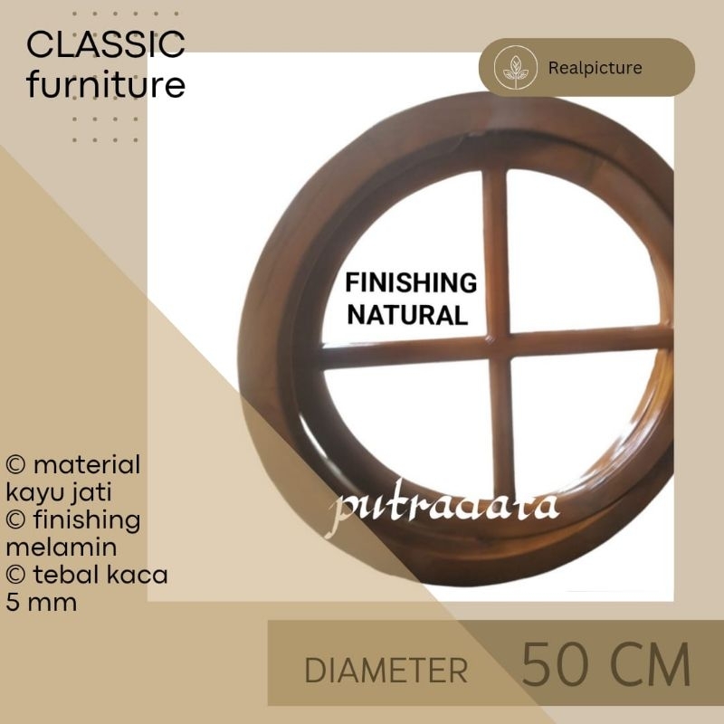 Kusen Jendela Rumah Minimalis Bulat Kayu Jati Kusen Bundar Minimalis