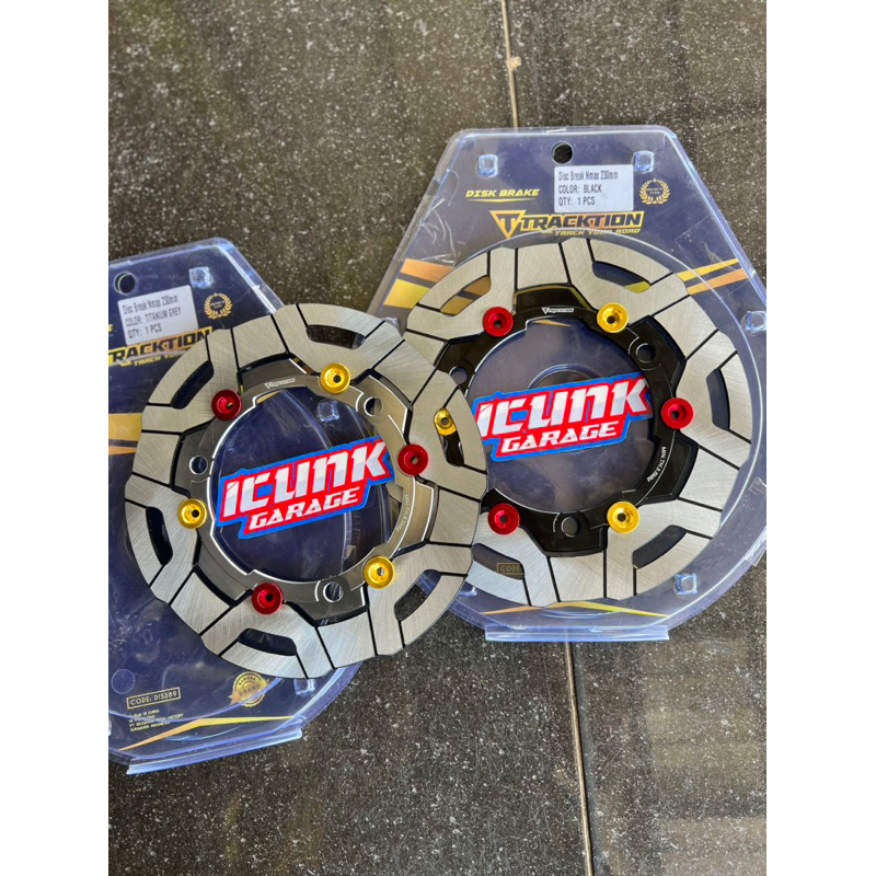 piringan traction cnc floating nmax aerox lexi 230mm depan
