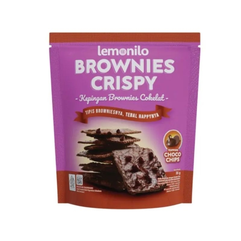 

Lemonilo Brownies Crispy 35gr | Brownies Crispy | Snack Cipung | Camilan Enak