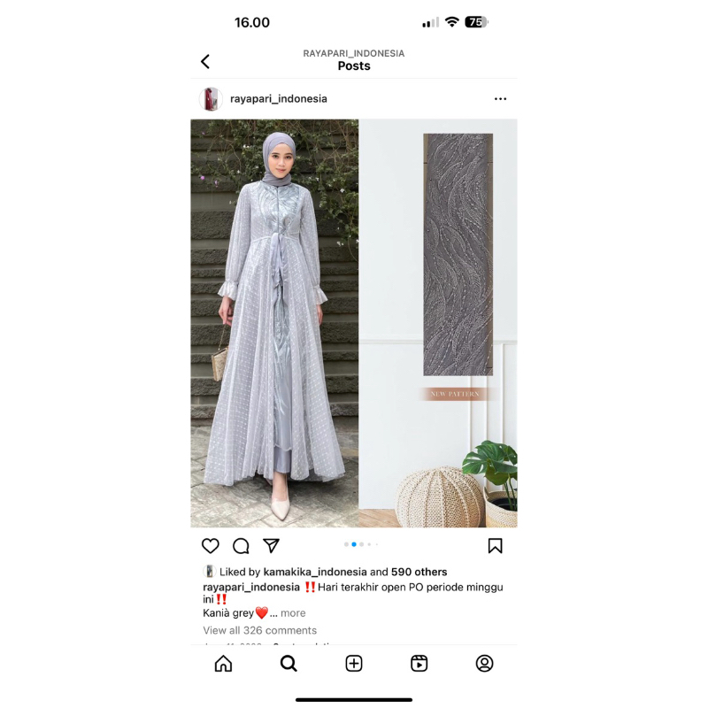 Kania Dress By Rayapari Indonesia (PRELOVED)