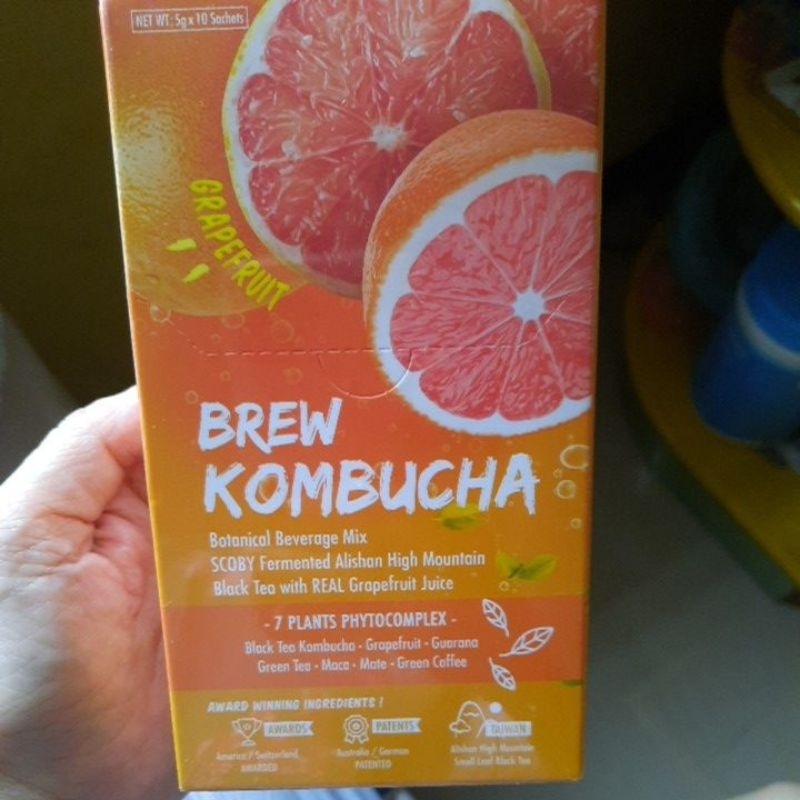 

kombucha brew grapefruit