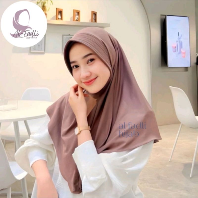 jilbab oval/jilbab hamidah/bergo hamidah/bergo oval #kerudung sekolah#sport#