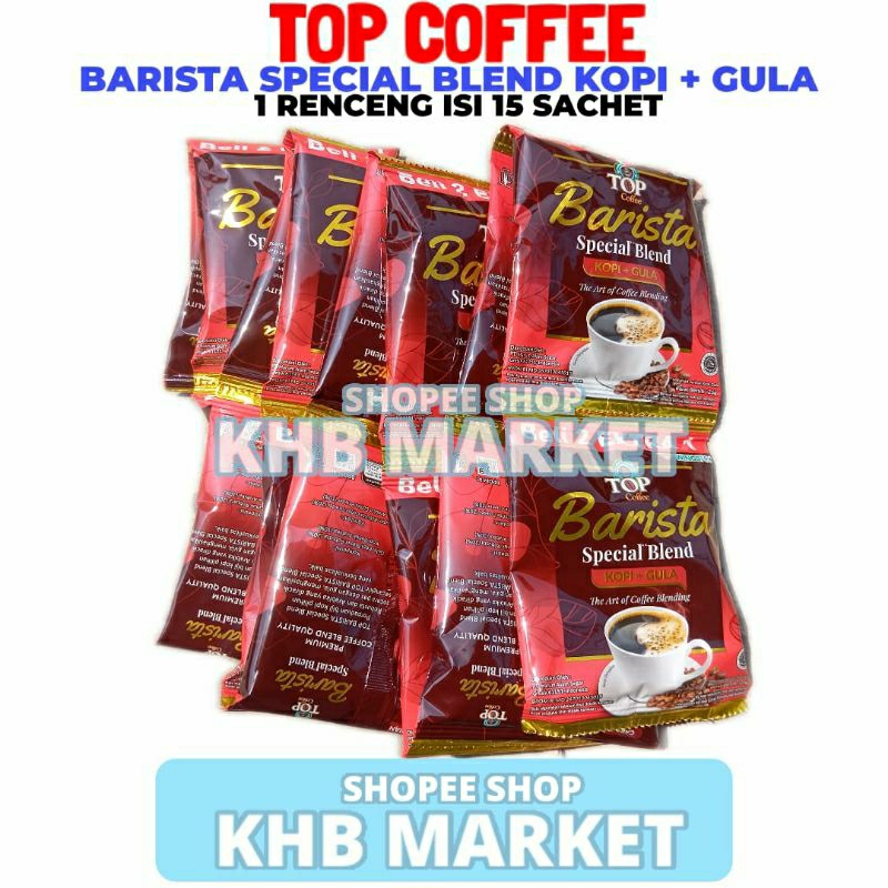 

Top Coffee Barista Special Blend 1 Renceng Isi 15 Sachet 25GR