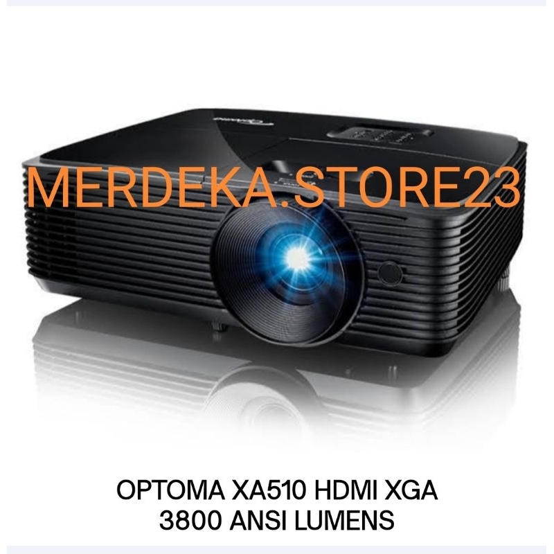 PROYEKTOR OPTOMA XA510 / OPTOMA XA-510 DLP PROJECTOR OPTOMA XA 510 HDMI XGA 3800 ANSI LUMENS BRIGHTN