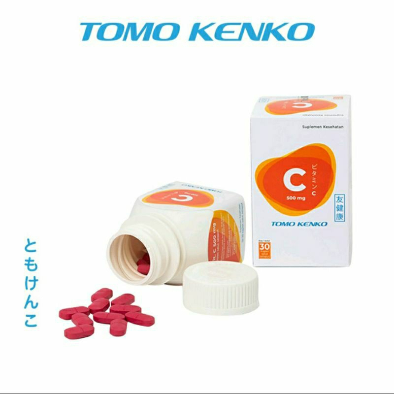 ✔️TOMOKENKO VIT C 500mg Vitamin Kenko / Kenko Original / VIT C 500mg Vitamin C 1000mg