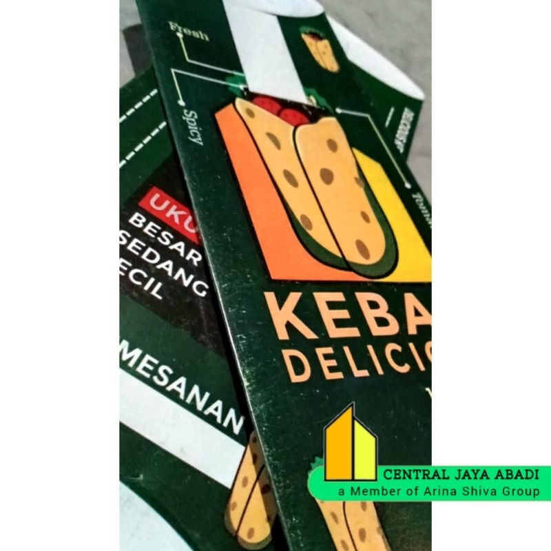 

[PAKET USAHA] 250 LEMBAR KERTAS KEBAB TARIKAN UKURAN 25 × 10 CM HIGH QUALITY PRODUK TERBARU | KOTAK KEBAB KEKINIAN | DUS KEBAB VIRAL TIKTOK | KEMASAN KEBAB | BOX KEBAB 250 PCS MURAH | TOKO KEBAB OFFICIAL | CENTRAL JAYA ABADI | SHIVACORP 91482