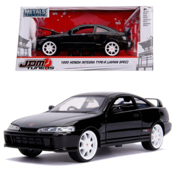 Dijual Jada 1/24 1995 Honda Integra Type R Japan Spec Black Berkualitas