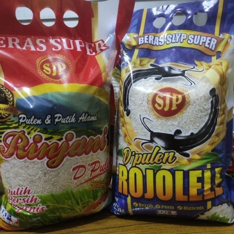 

beras fitra 2,7kg merk rinjani & rojolele