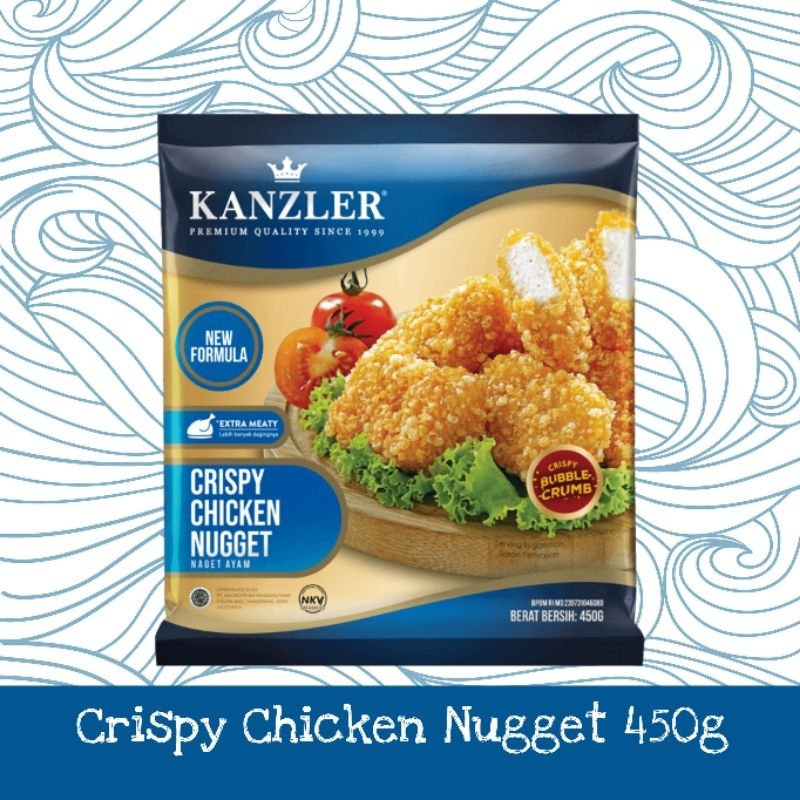 

KANZLER CRISPY CHICKEN NUGGET 450g