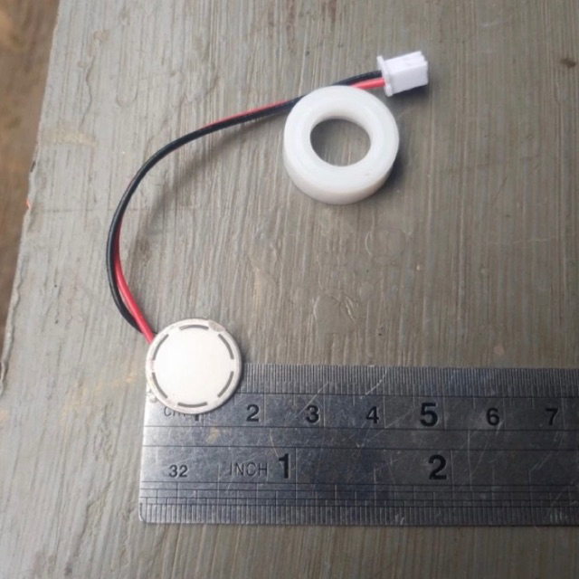 2.4MHz 16mm Ceramic Disc Ring Sheet Humidifier Mist Maker Ultrasonic