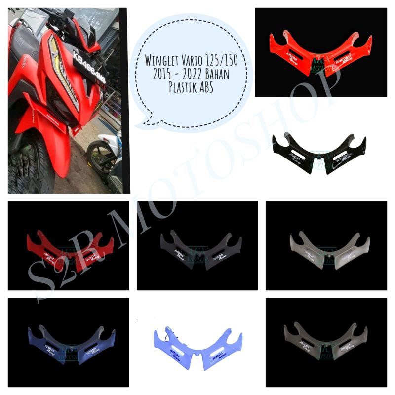 Winglet Vario 125/150 2015 - 2022 Vario Old New