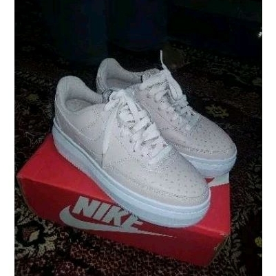 Sepatu Nike court vision alta pink baru