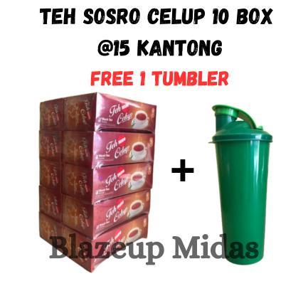 

Teh Sosro Celup 10 box @15 kantung