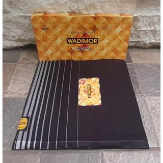 SARUNG WADIMOR GOLD HITAM TUMPAL/PUTIH POLOS/DARUSSALAM POLOS FC/HITAM PUTIH/MALAY HITAM POLOS/JENTI