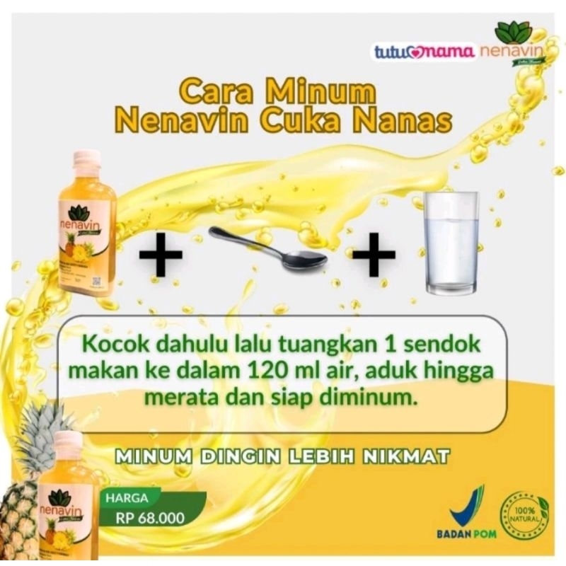 

nenavin CUKA NANAS MINUMAN UNTUK DIABETES 280ml