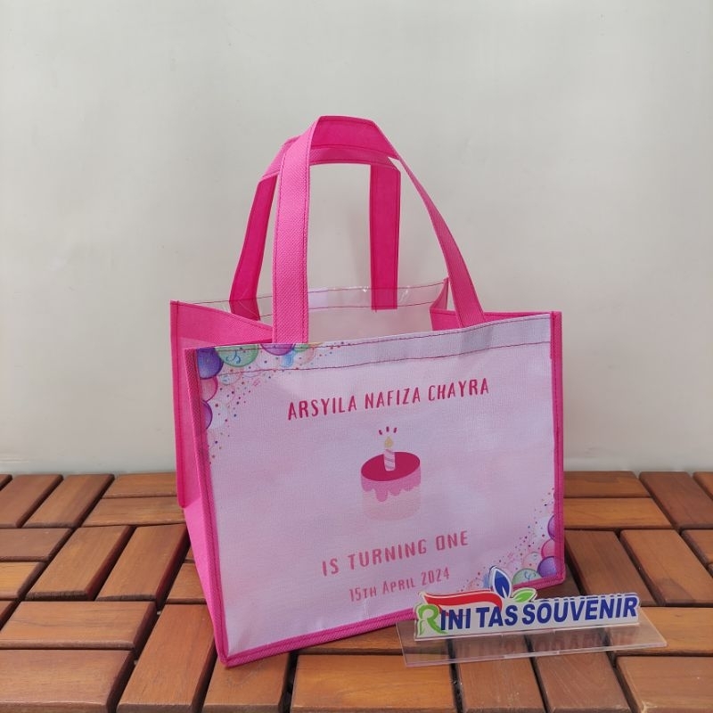 

BEST SELLER!!! TAS SOUVENIR ULTAH GOODIE BAG ULANG TAHUN TAS ULANG TAHUN PVC