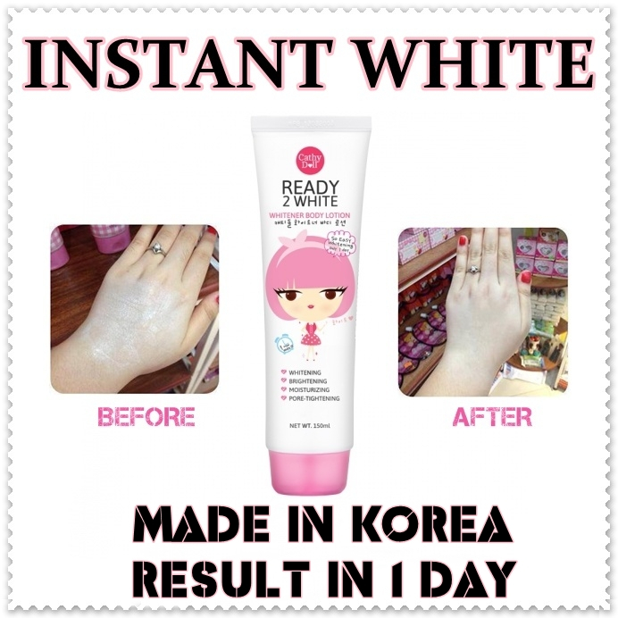 TERMURAH TONE UP BODY LOTION CATHY DOLL READY 2 WHITE LOTION ORIGINAL THAI SKINCARE THAILAND ORI 150
