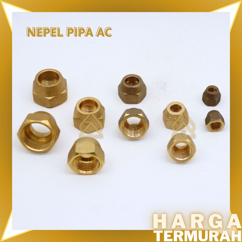 NEPEL AC 1/4 | DOUBLE NEPEL |  NEPEL PIPA AC | NAT AC | NEPEL AC 1/2PK - 5OK I DOBEL NEPEL AC | NUT 