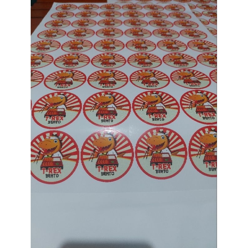 

Stiker Label Makanan / Stiker Logo / Stiker Cutting