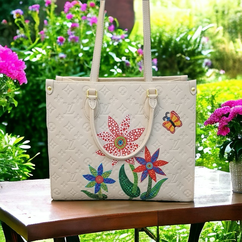 TAS handbag L ONTHEGO WHITE