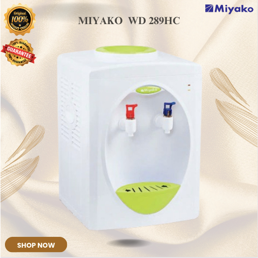 MIYAKO DISPENSER GALON ATAS WD 289HC/WD289HC/WD289 HC/WD289HC/WD-289HC/ORIGINAL MIYAKO/GARANSI RESMI
