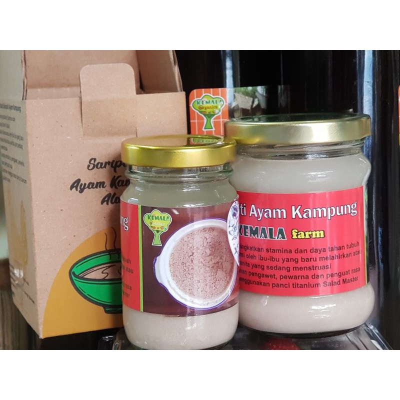 

Saripati Ayam Kampung Kemala Organics
