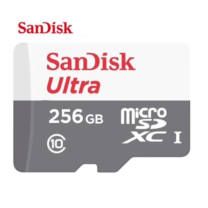 SanDisk microSD Card C10 Ultra Level 10 256GB