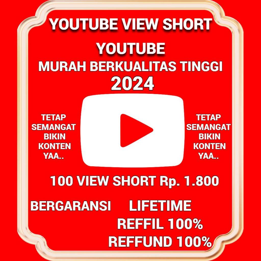Youtube short view real pengguna (MIXED)