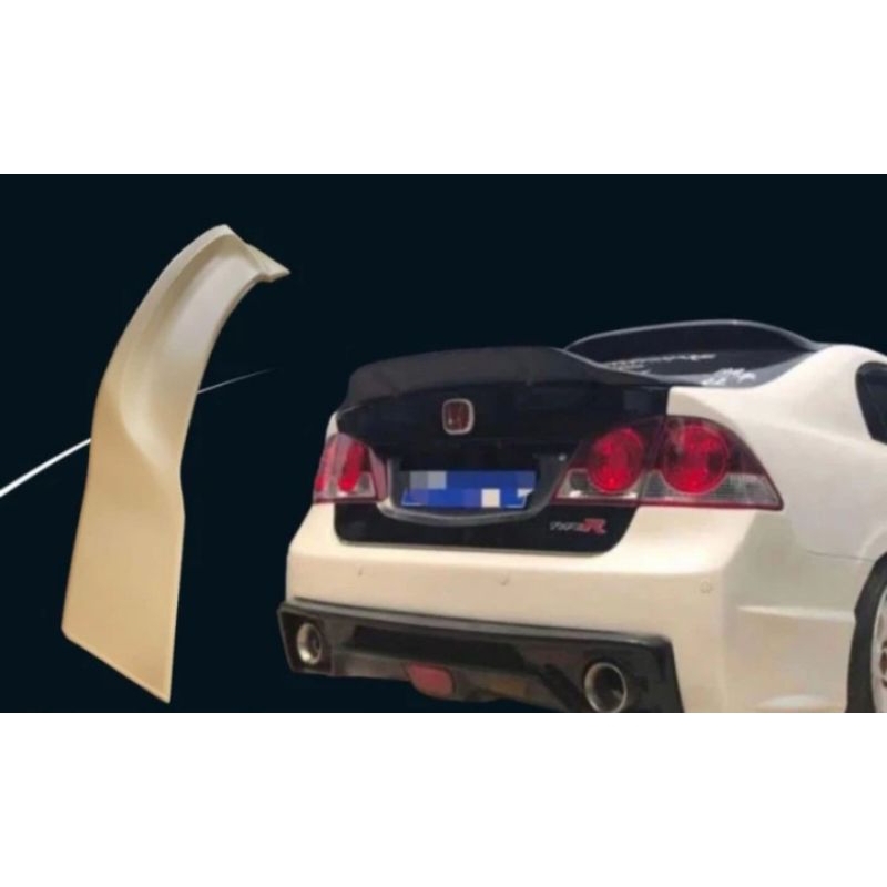 Spoiler Ducktail Rocketbunny  import Civic FD 1 & 2 th. 06-12