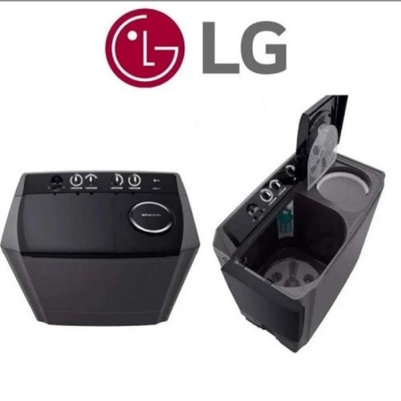 MESIN CUCI 15 KG 18 Kg 2 TABUNG LG P1500RTM P1800RTM mesin cuci 2 tabung 15kg 18Kg LG P1500