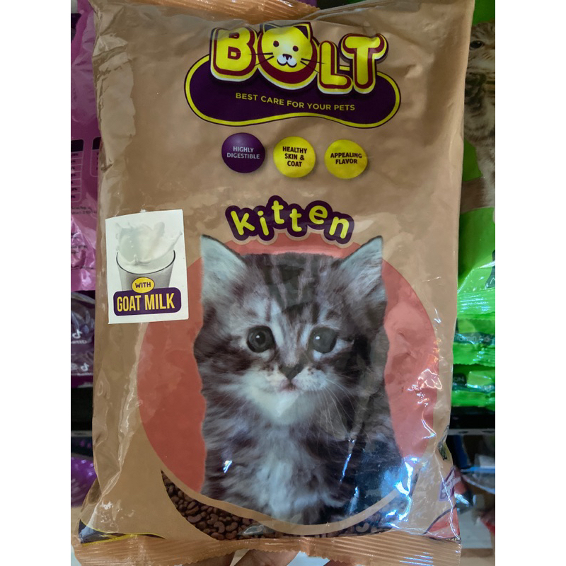Makanan kucing Bolt kitten 1 kg