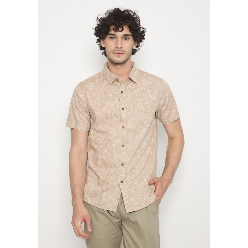 VISSLA-MORSEA ECO SS SHIRT/KEMEJA PRIA