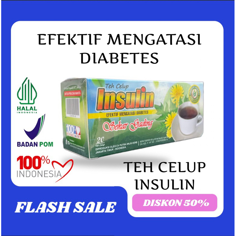 

❤️MJ Herbal❤️ Teh Celup Diabetes Daun Insulin