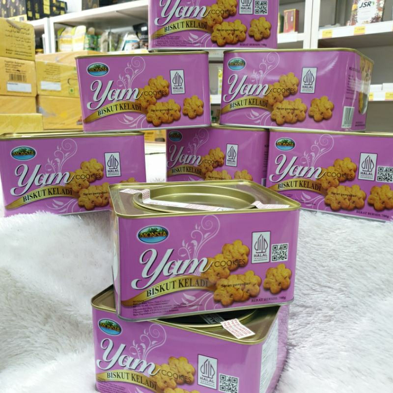 Yam Cookies Biskuit Keladi