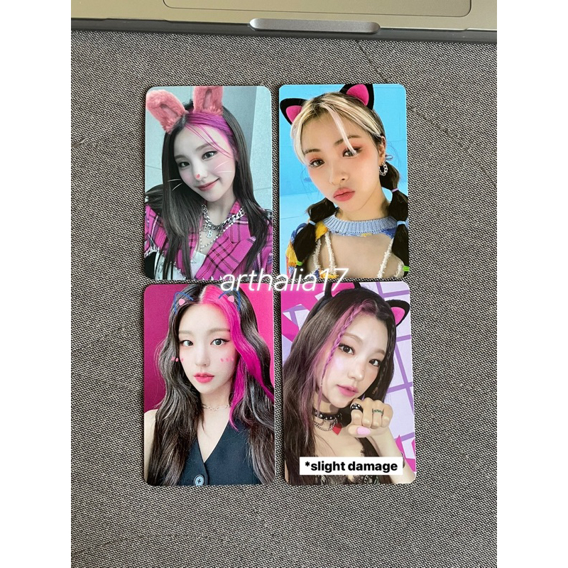 itzy yeji ryujin cil crazy in love photocard pc official benefit bene soundwave sw withdrama wm kuci