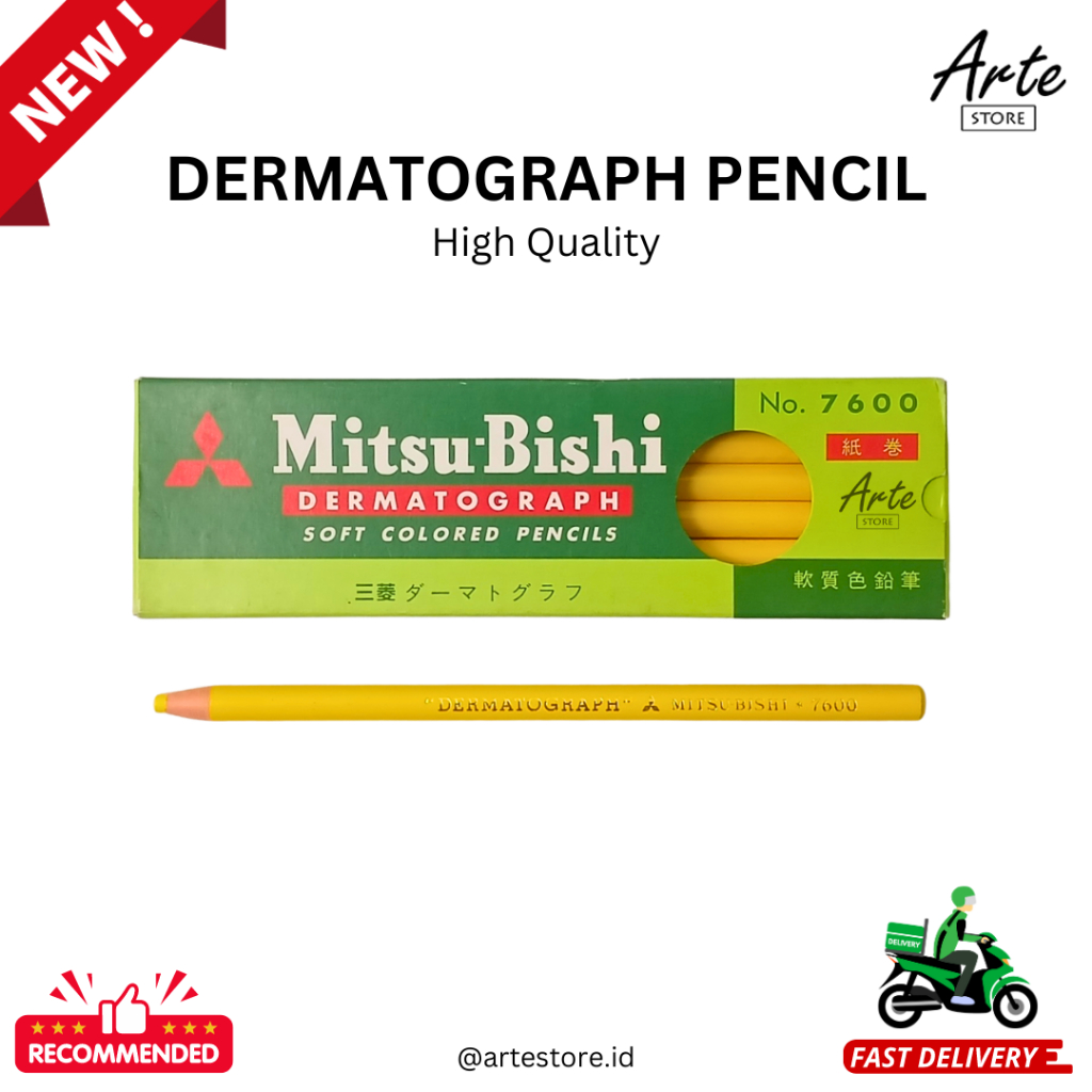 

Dermatograph Pensil Mitsubishi - Pensil Kaca