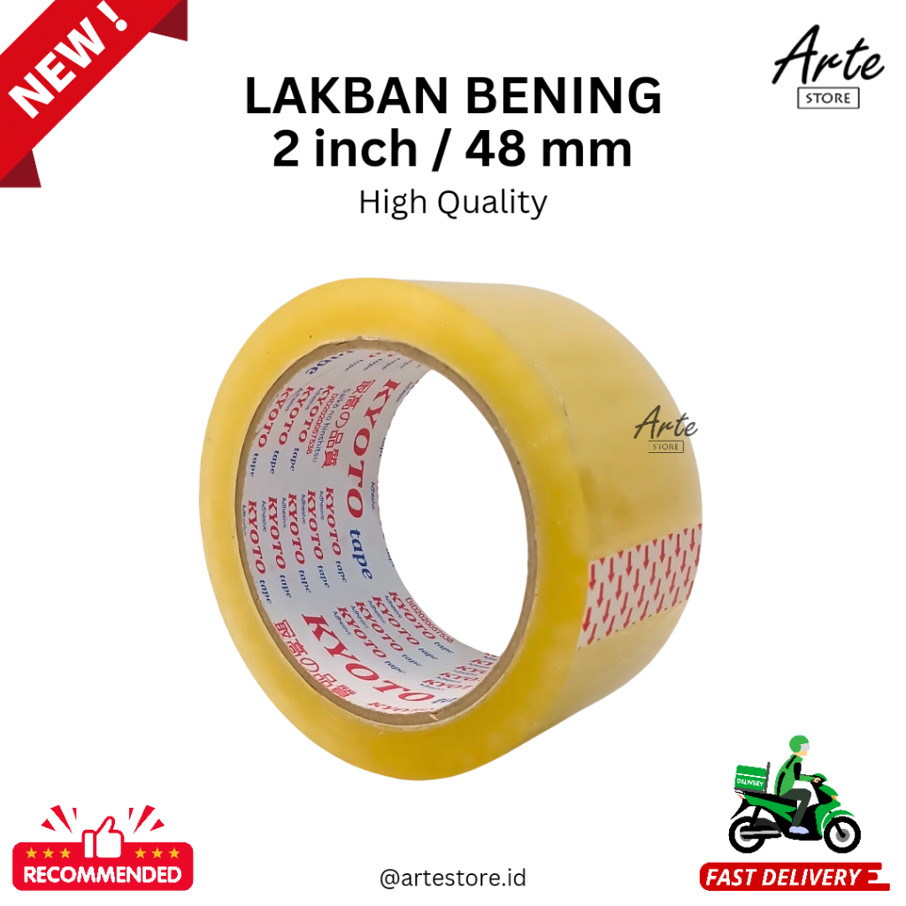 

Lakban Bening 2 Inch / 48 mm - Selotip