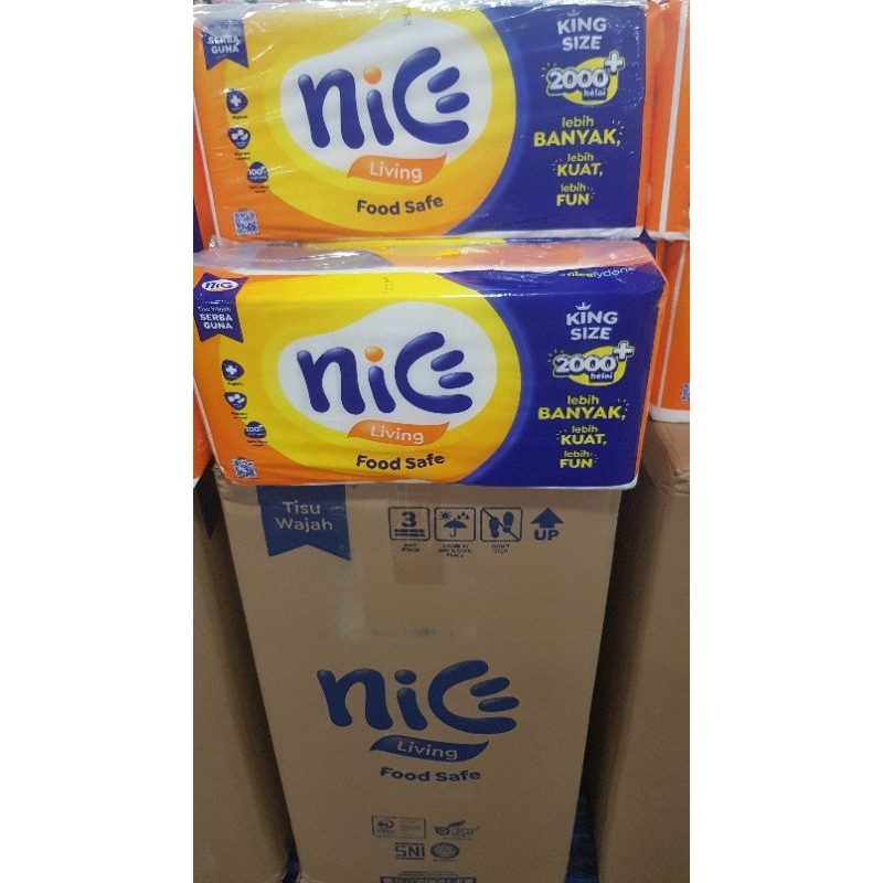 Tissue nice facial 1000gr kartonan