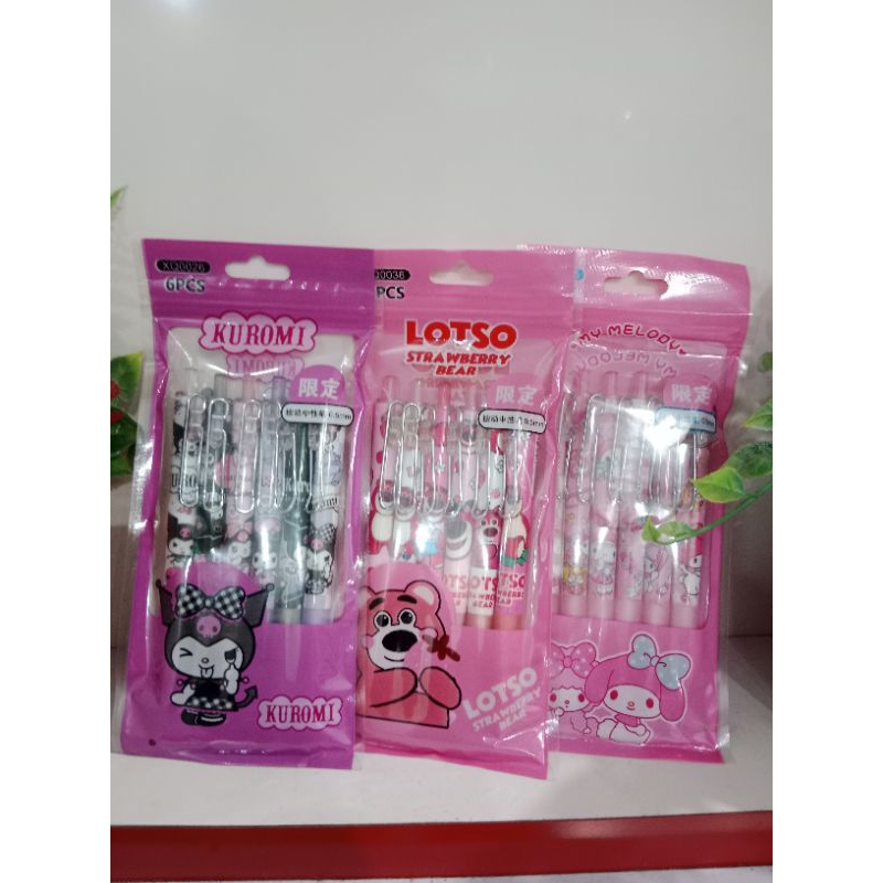 

PULPEN CETEK SANRIO (isi 6 pcs)