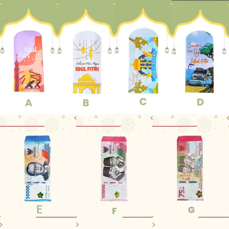 

Amplop THR Lebaran Uang Idul Fitri Angpao