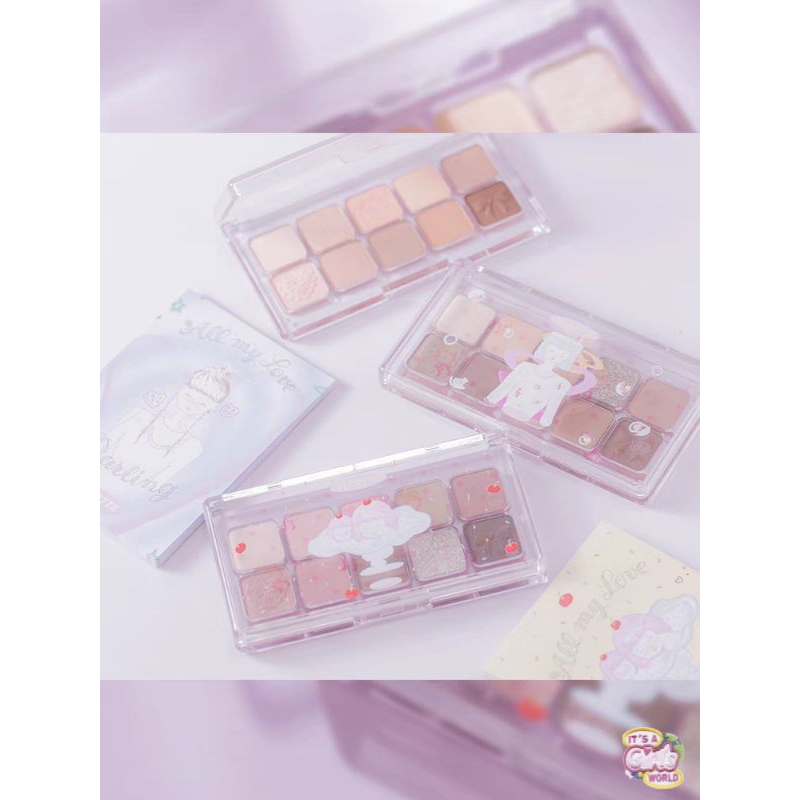 [READY#02#03][New Product Launch] FLORTTE/FLORTTE Wackky Series Ten Color Eyeshadow Palette Daily Co