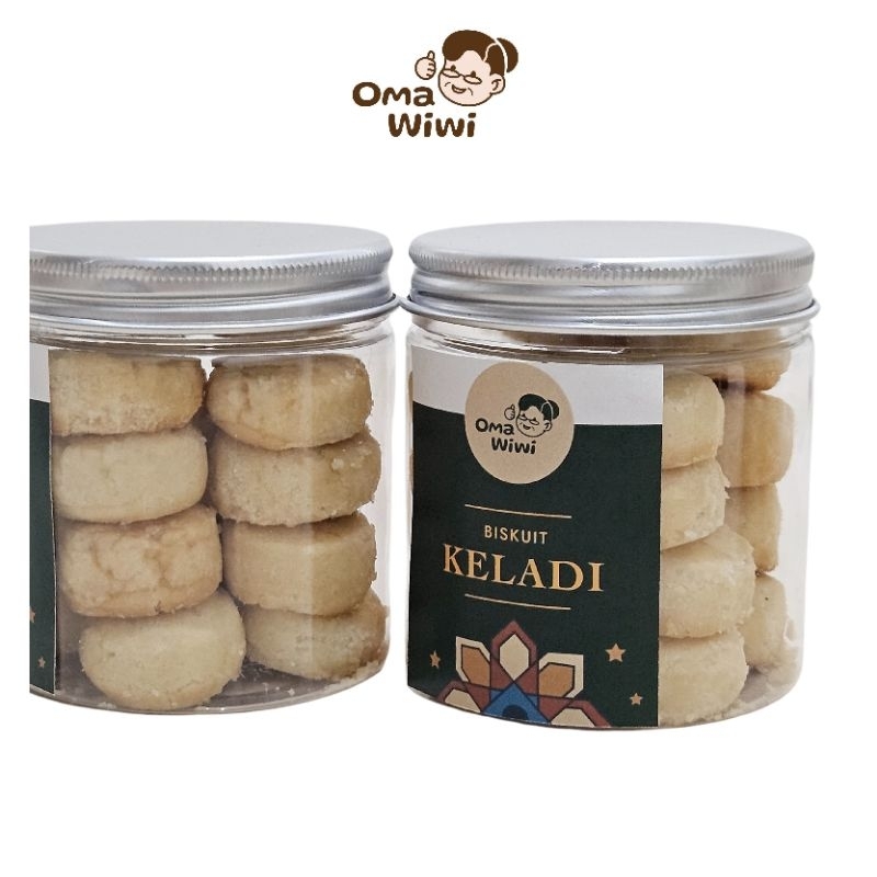 

Cookies kue kering Vegan rasa keladi oma wiwi-L1K