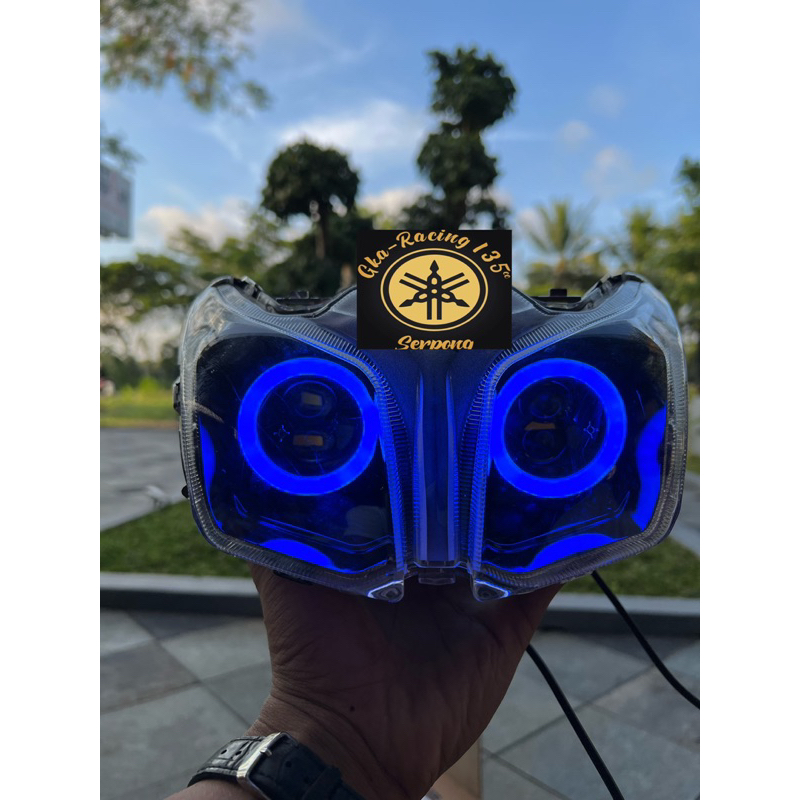 Lampu depan jupiter z1 led terbaru