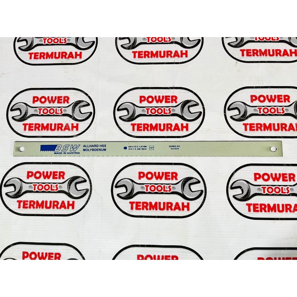 

Mata Gergaji Mesin 16" M400x25x1.25x10T BSW (made ini AUSTRIA) HSS