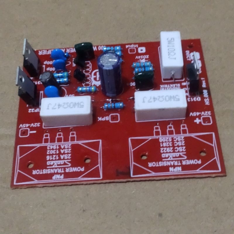 DRIVER POWER AMPLIFIER 400W MONO