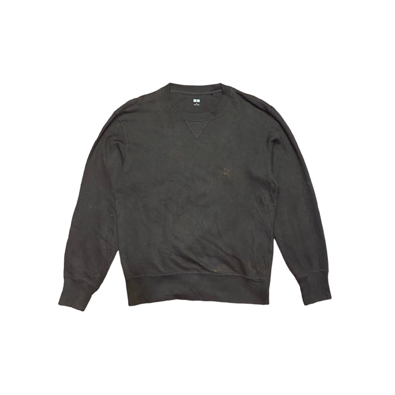 Crewneck Sweatshirt Uniqlo Dark Brown