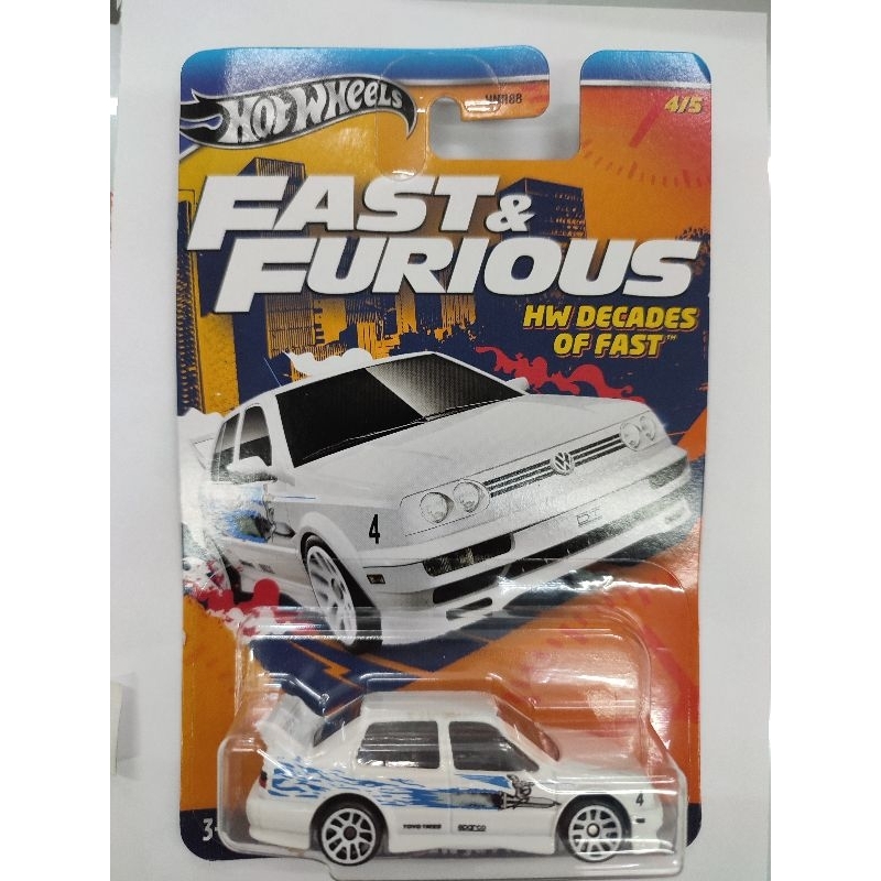 Hot Wheels Volkswagen VW JETTA FAST AND FURIOUS FNF MAINAN ANAK MOBIL