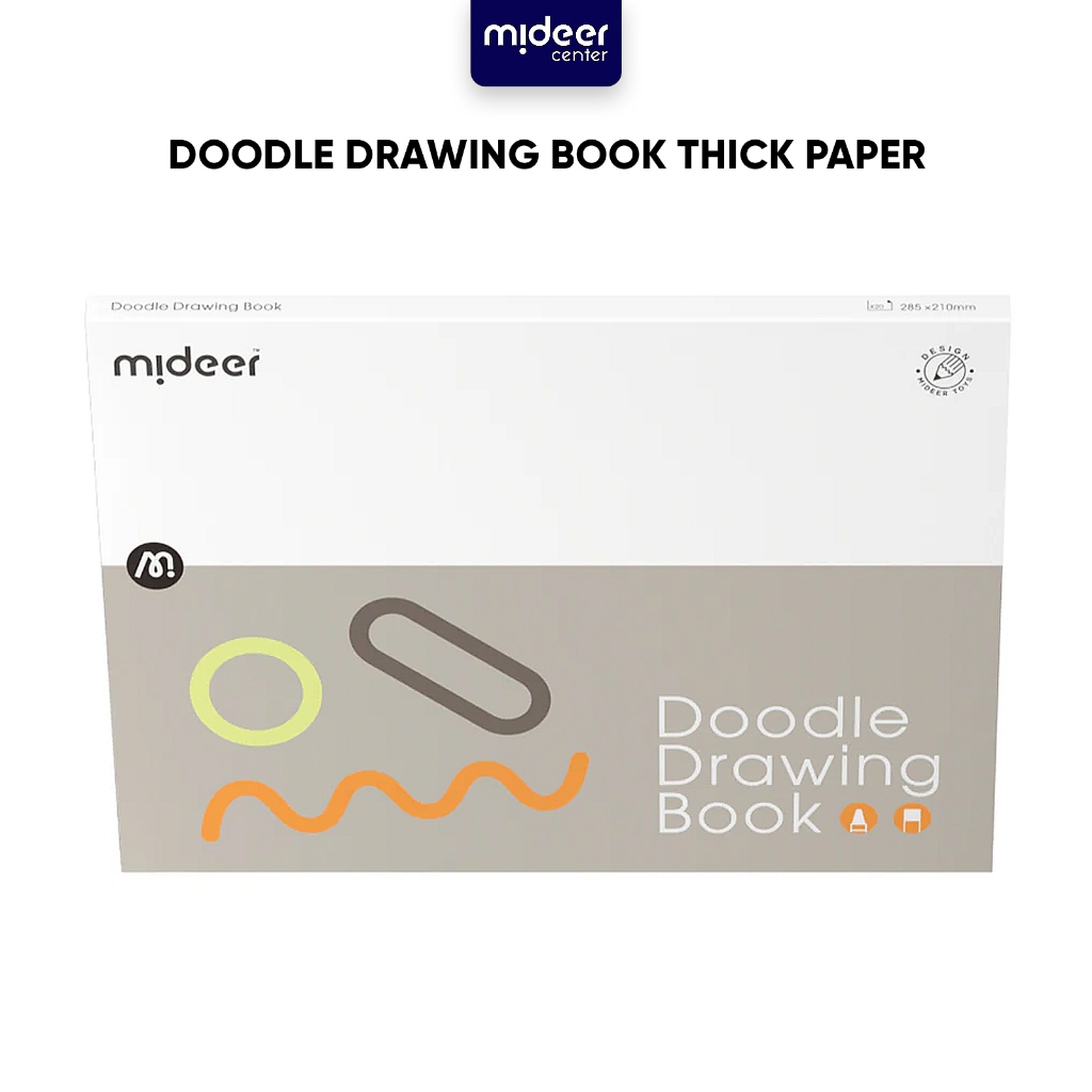 

Mideer Drawing Doodle Book Fine Grain Paper Mainan Edukasi Buku Gambar Buku Mewarnai Anak