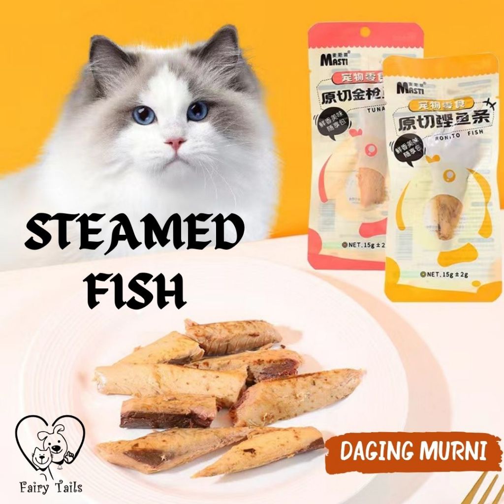 Daging Ikan Tuna Bonito Utuh Murni Alami Seafood Segar Siap Makan - Stewed Fresh Ready To Eat Tuna F